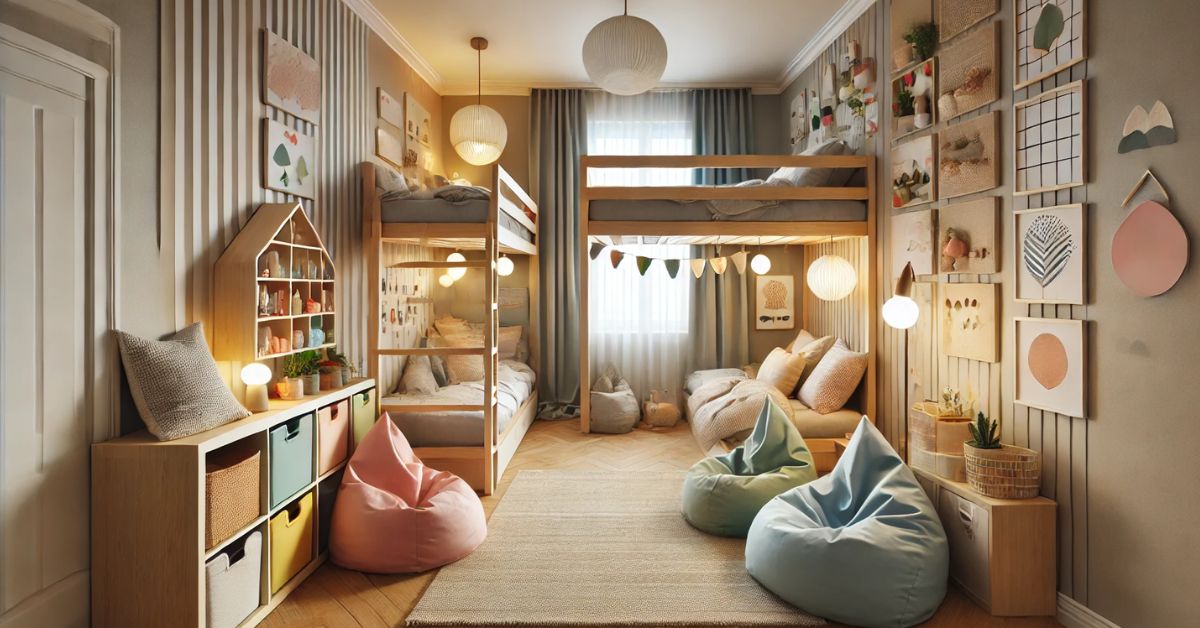 Børneværelse til 2 børn